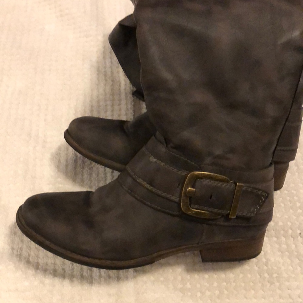 Ruff Hewn taupe knee-high boots